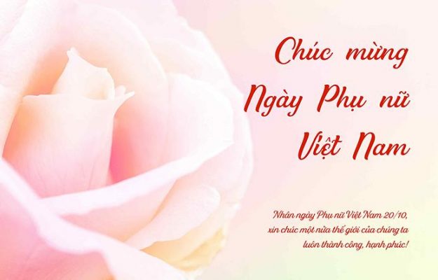 Lời chúc 20/10 bằng tiếng Trung