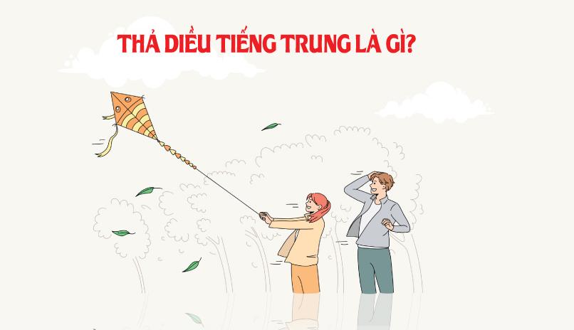 Thả diều tiếng Trung là gì? Từ vựng Trò chơi dân gian giải trí tiếng Trung 1 Thả diều tiếng Trung là gì?